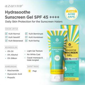 sunscreen yang bagus untuk kulit berjerawat dan berminyak