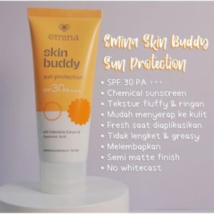 produk sunscreen untuk kulit berminyak dan berjerawat dibawah 50 ribu rupiah