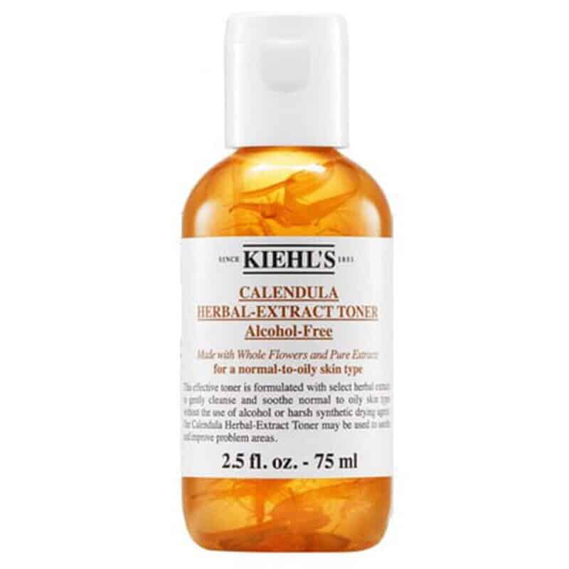 kiehls calendula herbal extract alcohol free toner adalah hydrating toner untuk kulit berminyak dan berjerawat