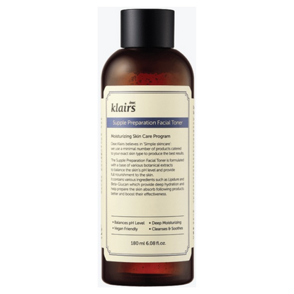 klairs supple preparation facial toner adalah hydrating toner yang bagus