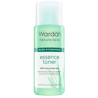 wardah nature daily aloe hydramild essence toner