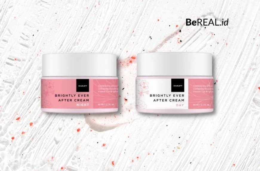 BEREAL.ID Cream Scarlett untuk Flek Hitam Kulit Wajah Glowing Tanpa Noda