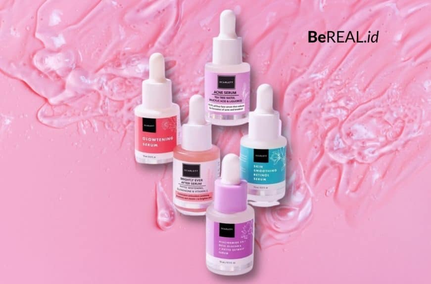 BEREAL.ID Manfaat Serum Scarlett Whitening untuk Wajah Glowing Halus