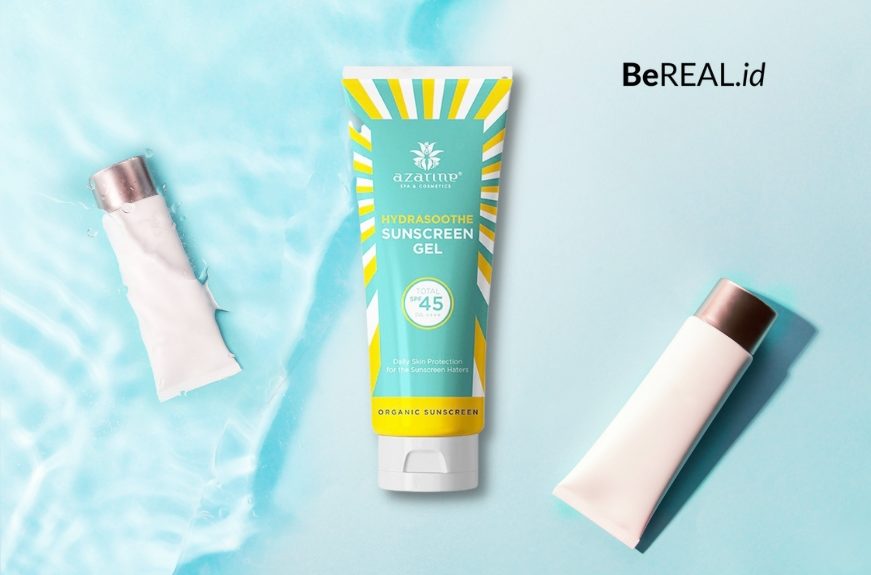 BEREAL.ID Review Azarine Hydrasoothe Sunscreen Gel Ada di Indomaret