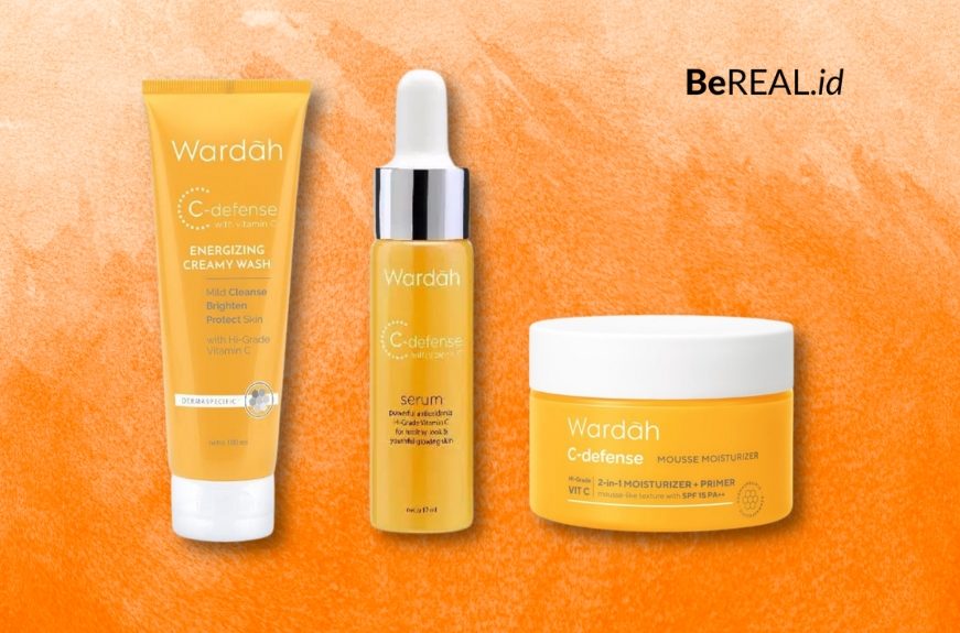 BEREAL.ID 8 Produk Wardah C Defense Lengkap untuk Kulit Sehat Glowing