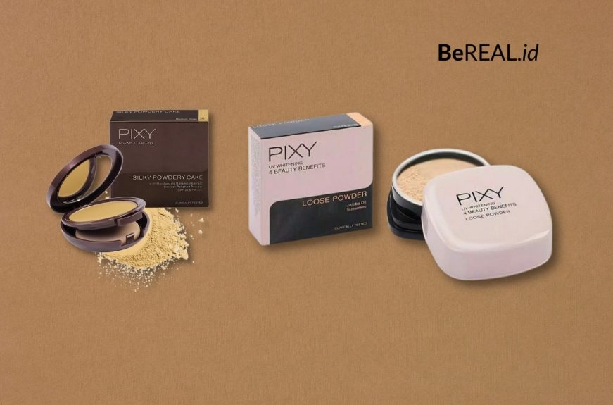 BEREAL.ID 5 Bedak Pixy untuk Kulit Berminyak dan Berjerawat Bebas Kilap